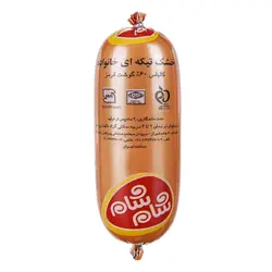 شام شام کالباس خشک تیکه ای خانواده 60% 500گرم