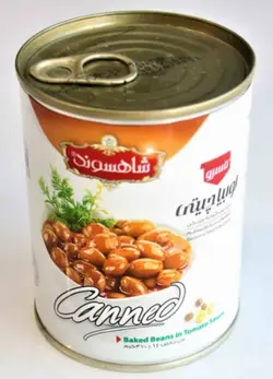 شاهسوند  کنسرو لوبیا چیتی 350G