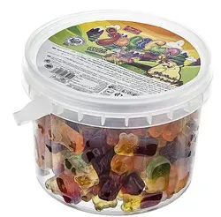 شیرین عسل پاستیل  خرسي درب دار كوچكJelifun ميوه اي