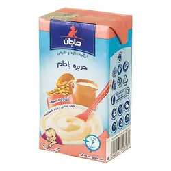 کاله غذای کودک حریره بادام با شیر 135 گرمی پاکتی