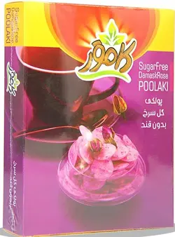 کامور پولک گل سرخ بدون قند و رژیمی