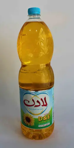 لادن روغن مایع 1350 گرمی آفتابگردان  ویتامین (D&amp;E) آبی