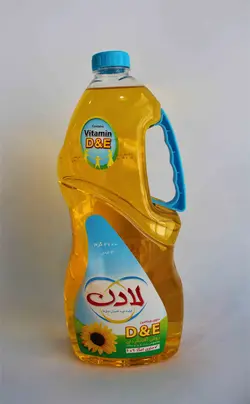 لادن روغن مایع 2700 گرمی آفتابگردان  ویتامین (D&amp;E) آبی