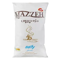 مزمز مزه چیپس الگانس ساده نمکی 105 گرم