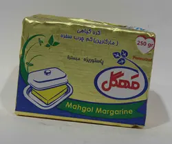 مهگل کره گیاهی 250 گ طلایی22009O