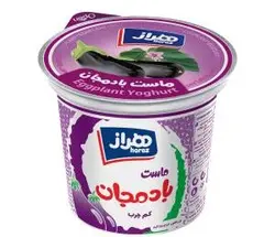 هراز ماست چکیده بادمجان 750گ6%