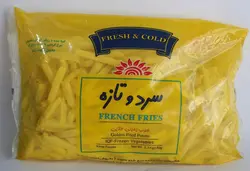 سرد و تازه  خلال سیب زمینی 2500گرم