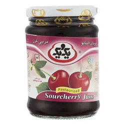 یک ویک مربا آلبالو شيشه 350گرم