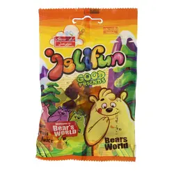 شیرین عسل پاستیل  خرسي Jelifun  ميوه اي