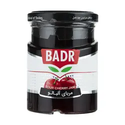 بدر مرباي آلبالو شیشه 300 گرم