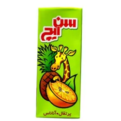 سن ایچ آبمیوه پرتقال آناناس کودک 200 سی سی