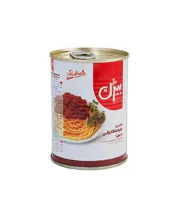 بیژن کنسرو مایه ماکارونی با سویا 380 گرمی