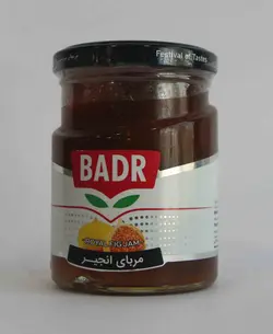 بدر مرباي انجيـر شيشه 300گرم