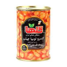 گلها کنسرو لوبیا چیتی 420گرمی