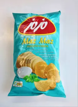 مزمز چیپس ماست ریحان متوسط(65گ)
