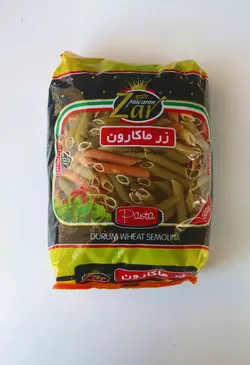 زر ماکارونی فرمی پنه ریگاته سبزیجات500گرمی
