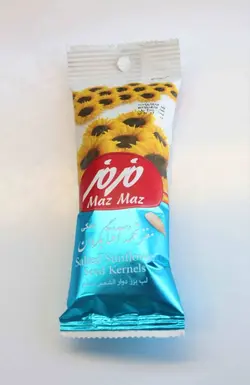 مزمز مغز تخمه آفتابگردان نمکی (40گ)