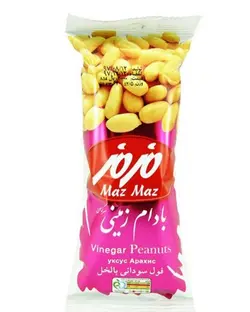 مزمز بادام زمینی سرکه ای ( 40گ)