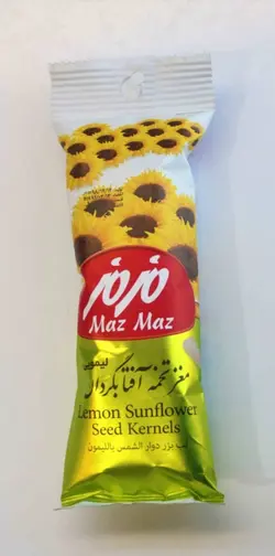 مزمز مغز تخمه آفتابگردان لیمویی ( 40گ)