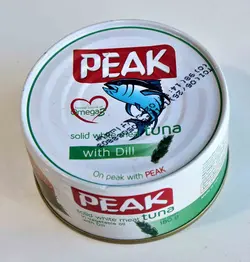 پیک تن ماهی در شوید 180 گرم