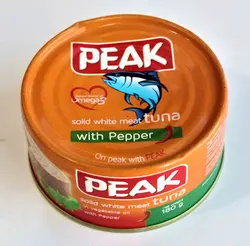 پیک تن ماهی در فلفل 180 گرم