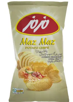 مزمز چیپس پیتزامتوسط(65گ)