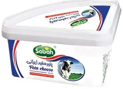 صباح پنیر سفید یو اف 600 گرمی