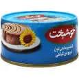 خوشبخت کنسرو ماهی تن  در روغن گیاهی 180 گرم