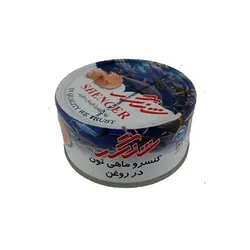 شنگر کنسرو ماهی تون در روغن 120 گرمی