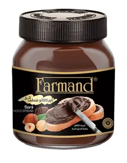 فرمند شکلات صبحانه 330 گرم تلخ فندقی