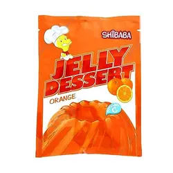 شیبابا پودر ژله100gپرتقال