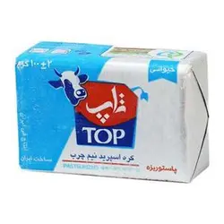 تاپ کوه کره حیوانی 100 گرمی لفاف آلومینومی نیم چرب