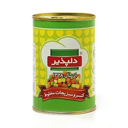 دلپذیر کنسرو سبزیجات مخلوط