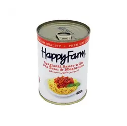 هپی فارم کنسرو سس ماکارونی400گرمی
