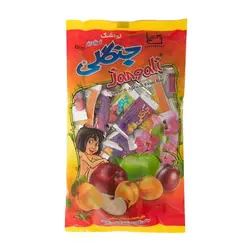 جنگلی لواشک دولایه طعم دار پاکتی 225 گرم