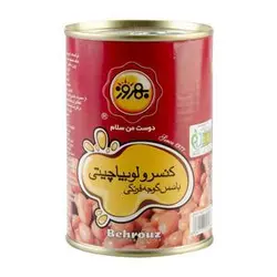 بهروز کنسرو لوبیا چیتی  390 گرمی