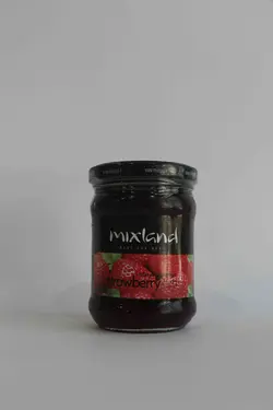 میکس لند مربای توت فرنگی 300 گرمی شیشه میکس لند
