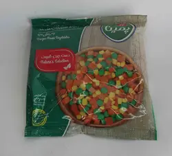 کاله مخلوط سبزیجات (ذرت، هویج و نخود) 400 گرمی