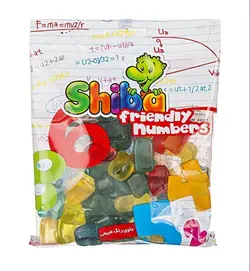 شیبا پاستیل اعداد  180g
