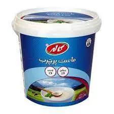 کاله  ماست تازه پرچرب 1.5 کیلویی (سطلی)