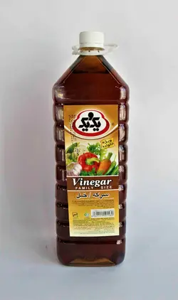 یک و یک سرکه قرمز 2 لیتری