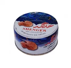 شنگر کنسرو ماهی تون در روغن 180 گرمی