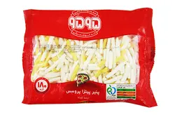 9595پنیر پیتزا موزارلا رنده شده بسته نایلونی 500گرم