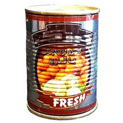 تبرک کنسرو لوبیا با قارچ 380گرمی آسان باز شو
