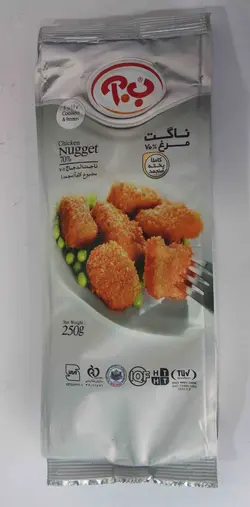 ب.آ ناگت مرغ 250گ