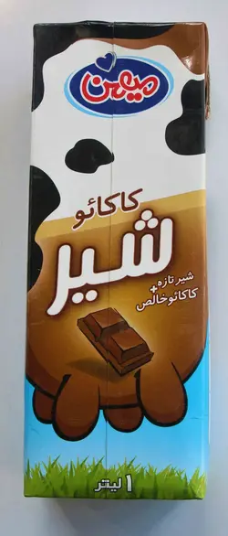 میهن شیر کاکائو 1 لیتری پاستوریزه