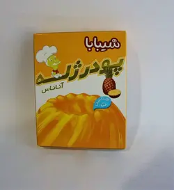 شیبابا پودر ژله آناناس 100g