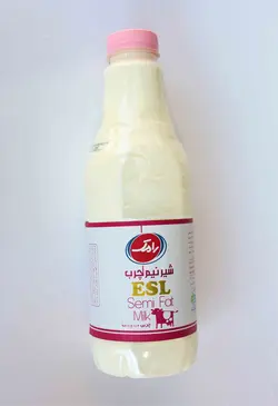 رامک شیر ESL نیم چرب بطر فراپاستوریزه 946 سی سی