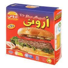 اروئی همبرگر ممتاز 60% گوشت 500 گرمی