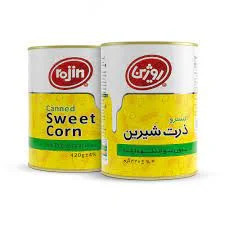 روژین کنسرو ذرت شیرین 420 گرمی